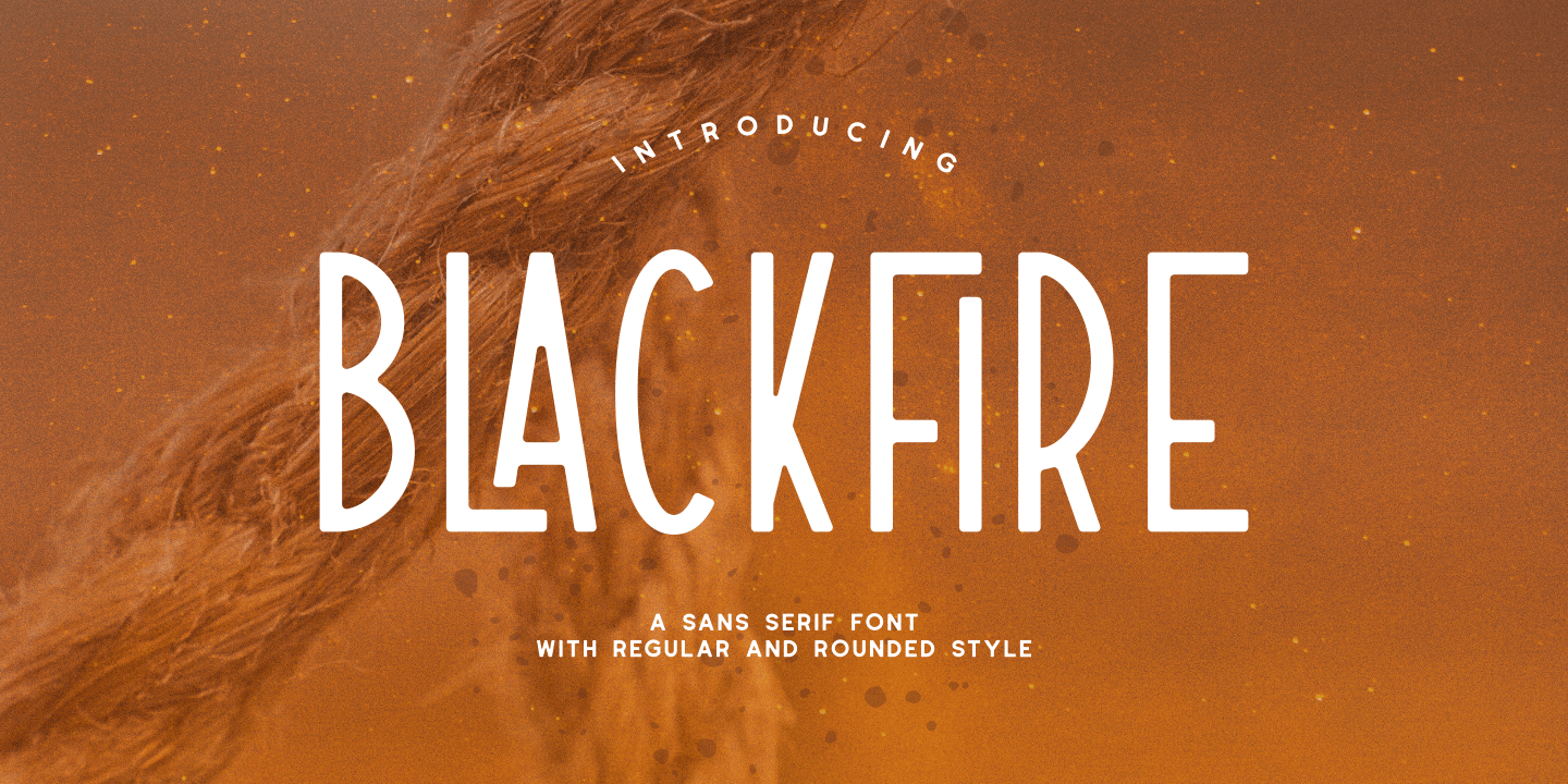 Font Blackfire